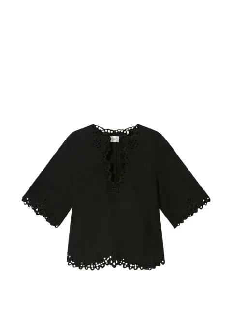 Shana broderie-anglaise top by ISABEL MARANT