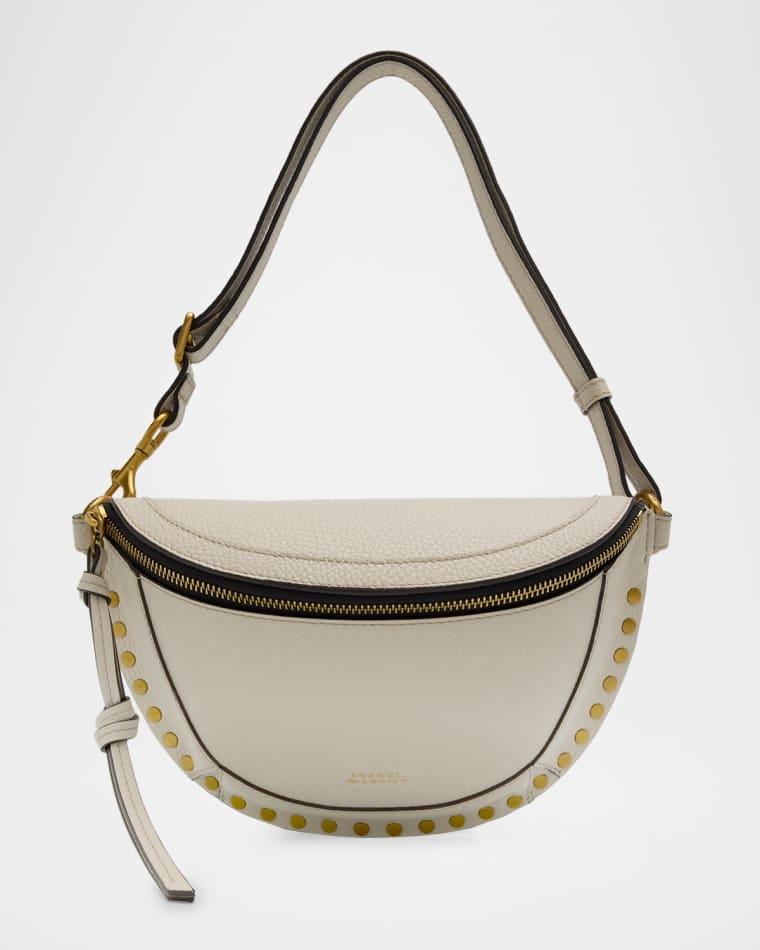 Skano Studded Grain Leather Shoulder Bag by ISABEL MARANT