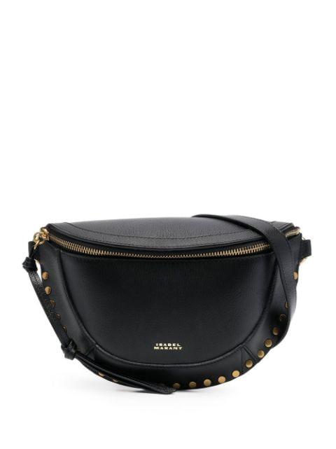 Skano grained-leather shoulder bag by ISABEL MARANT