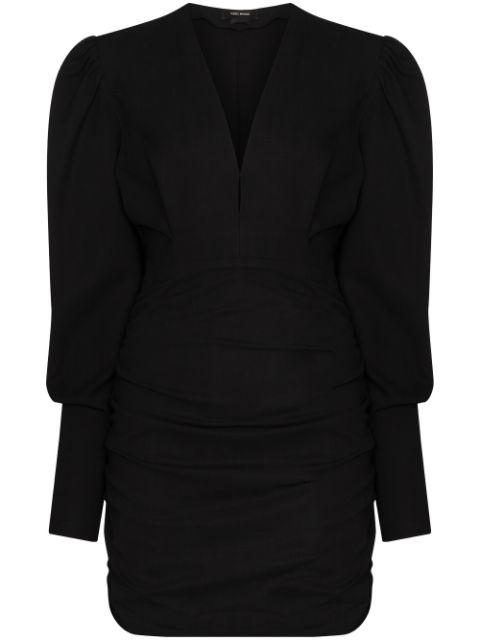 Stella ruched mini dress by ISABEL MARANT