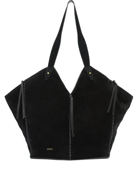 Tampa leather tote bag by ISABEL MARANT