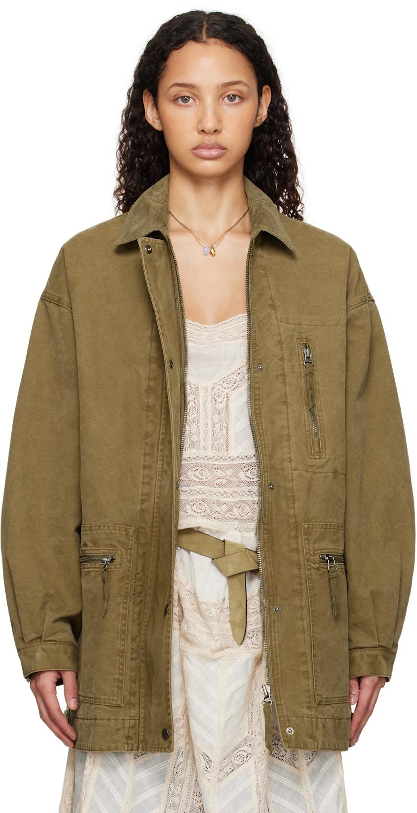 Tan Kimelia Jacket by ISABEL MARANT