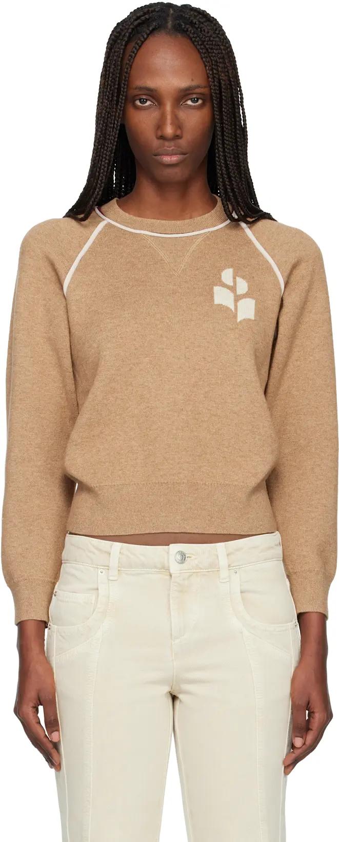Tan Loriby Sweater by ISABEL MARANT