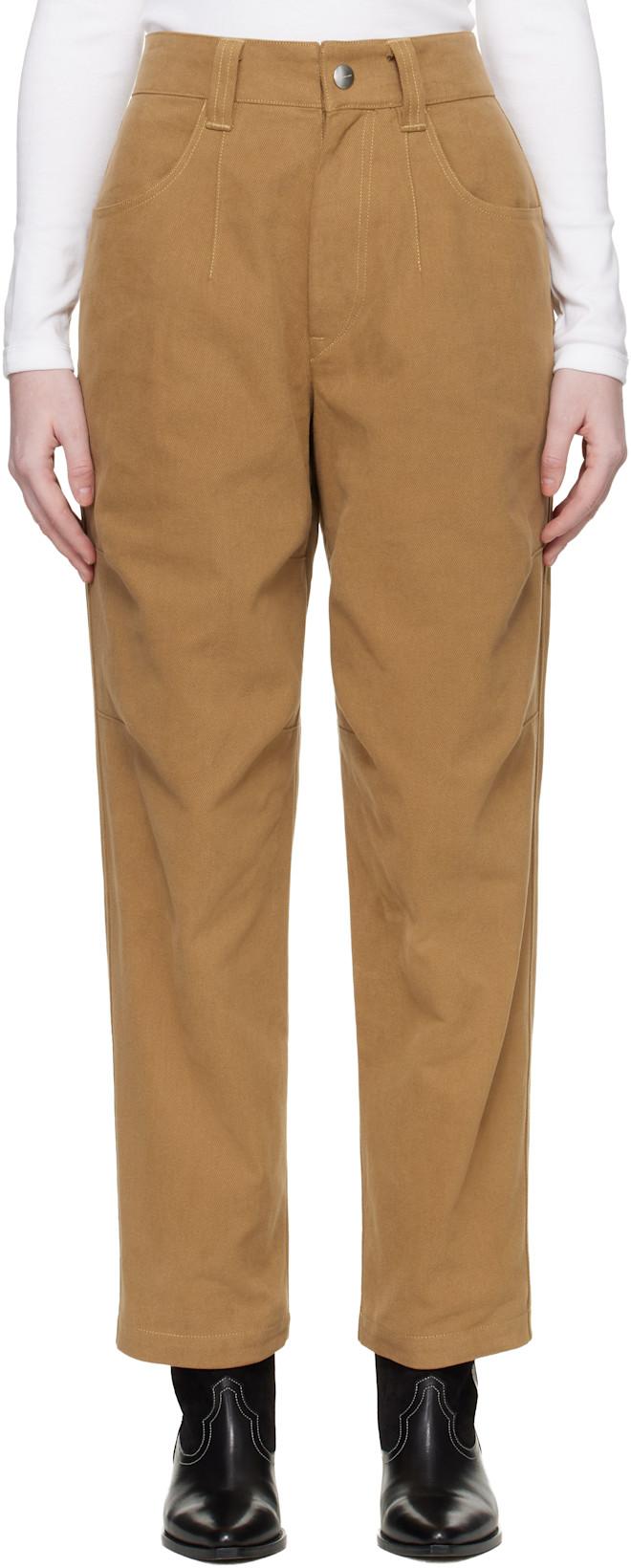 Tan Opalyna Jeans by ISABEL MARANT