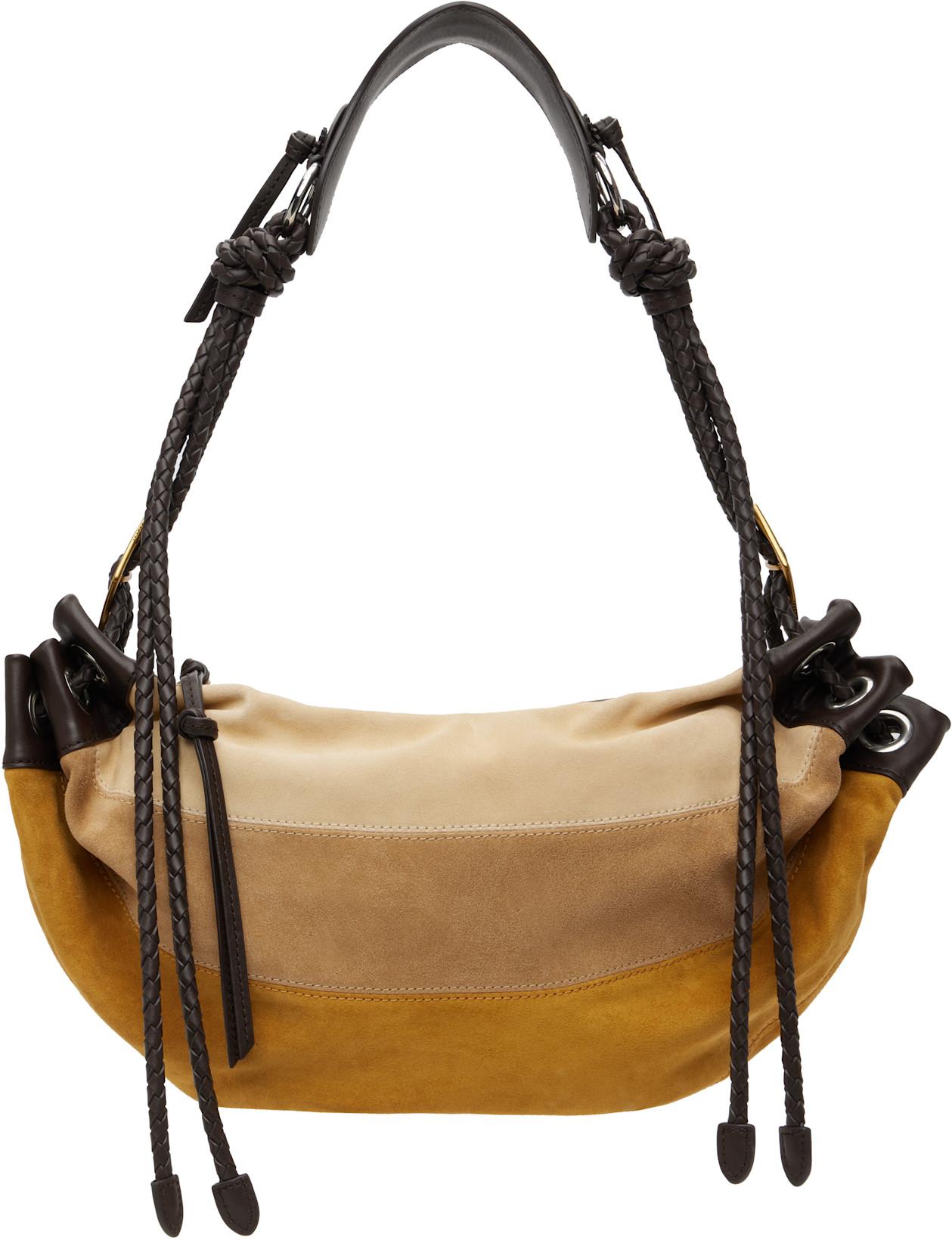 Tan & Beige Maia Medium Bag by ISABEL MARANT