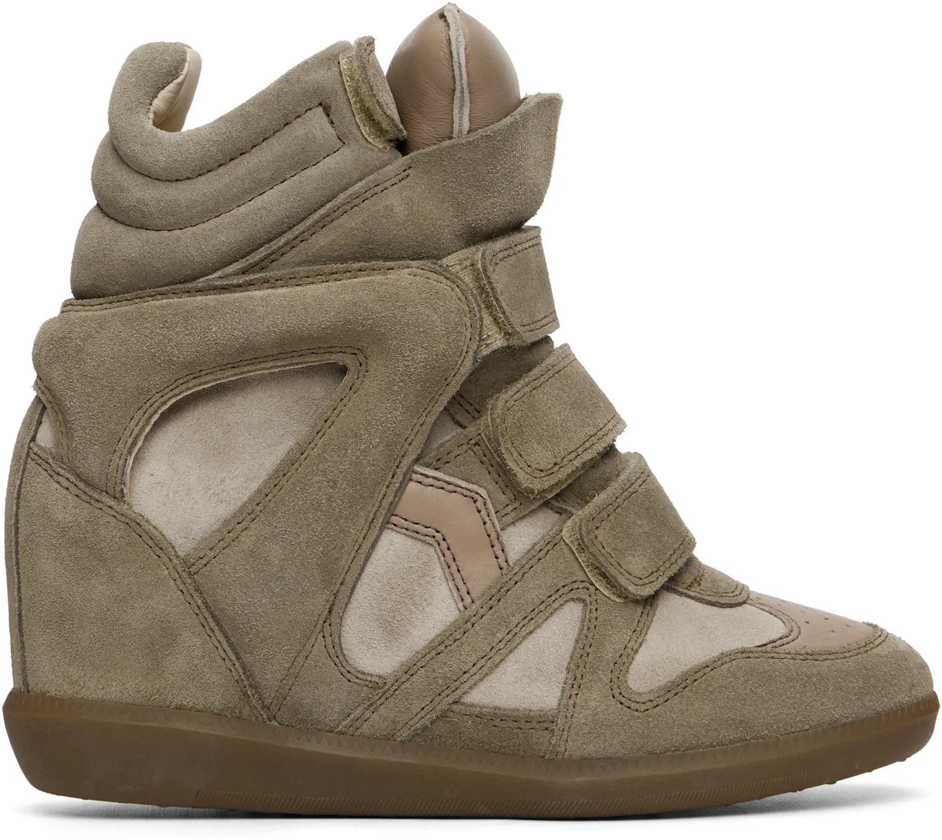 Taupe Bekett Sneakers by ISABEL MARANT