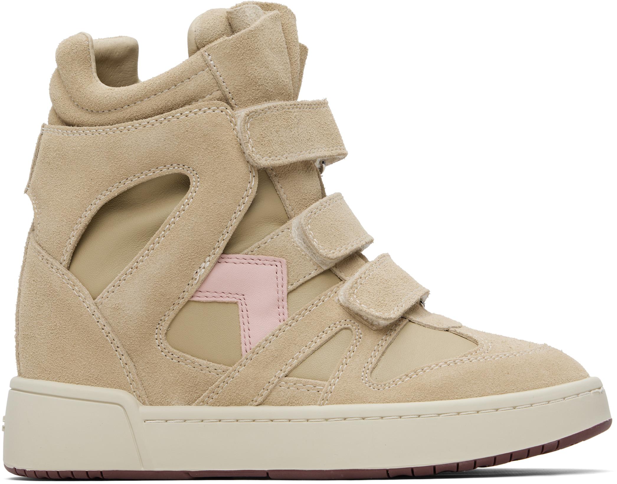 Taupe IM3 Sneakers by ISABEL MARANT