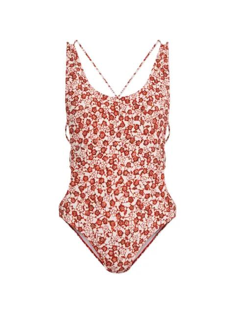 Tenisia floral swimsuit by ISABEL MARANT