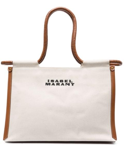 Toledo cotton tote bag by ISABEL MARANT