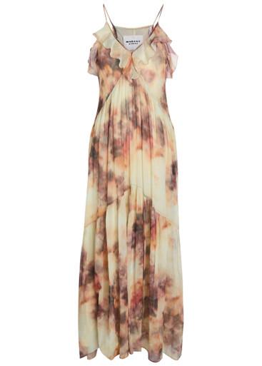 Vasmila printed cotton maxi dress by ISABEL MARANT