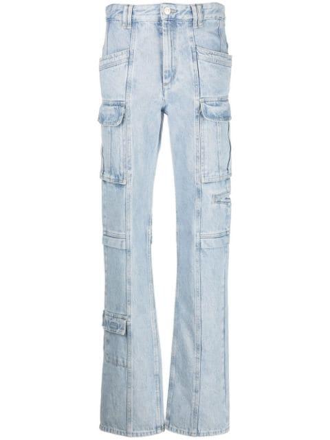 Vokayo straight-leg jeans by ISABEL MARANT
