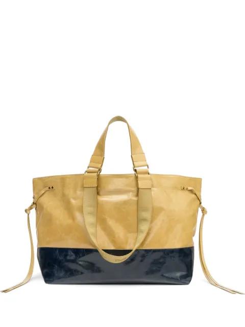 Wardy two-tone shoulder bag by ISABEL MARANT