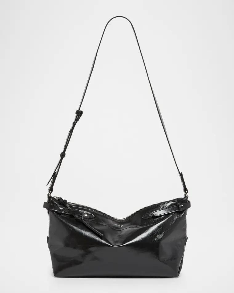 Winna Day Vintage Leather Shoulder Bag by ISABEL MARANT