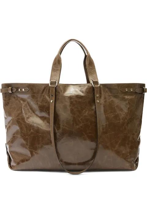 Winna leather tote bag by ISABEL MARANT