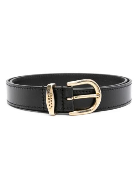 Zadd leather belt by ISABEL MARANT