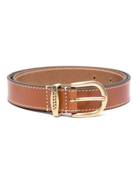 Zadd leather belt by ISABEL MARANT