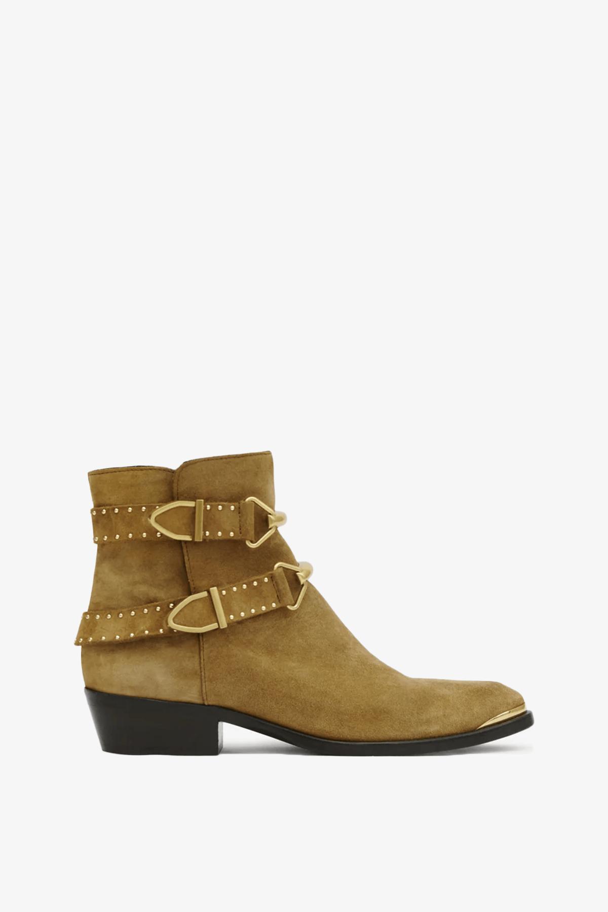 Zalya Boot in Taupe by ISABEL MARANT