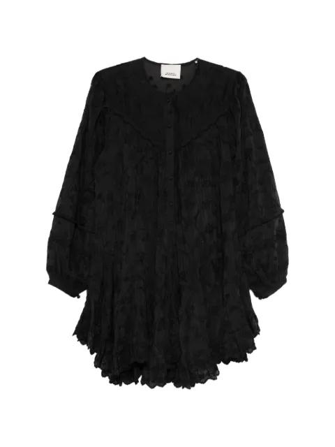 Zame long-sleeved mini dress by ISABEL MARANT