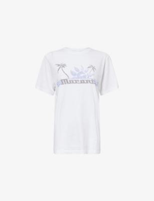 Zewel Graphic-print Cotton T-shirt by ISABEL MARANT