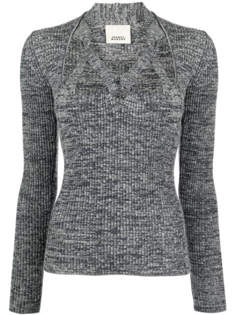 Zoria knitted top by ISABEL MARANT