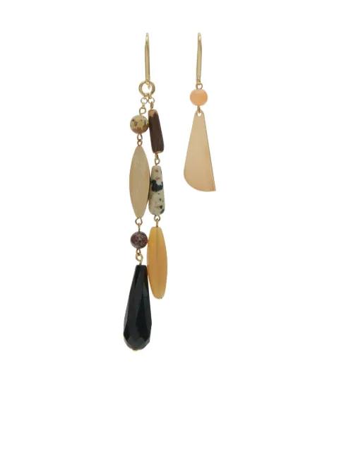 asymmetric mahi earrings by ISABEL MARANT