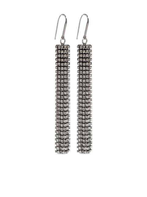 crystal-embellished earrings by ISABEL MARANT