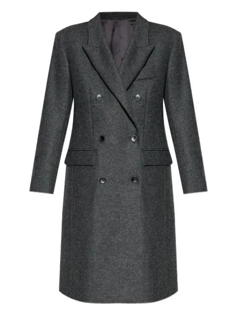 double-breasted wool coat by ISABEL MARANT