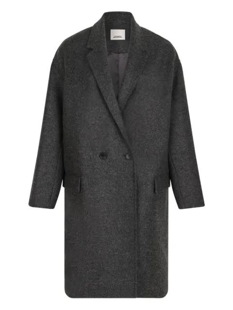 double-breasted wool coat by ISABEL MARANT
