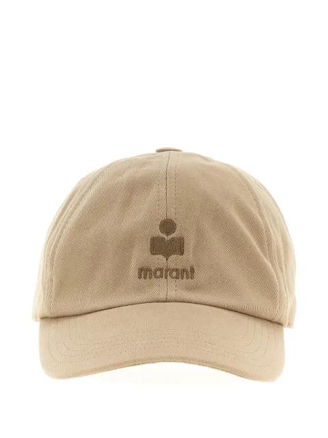 embroidered-logo baseball cap by ISABEL MARANT