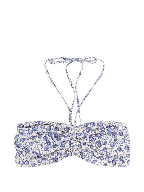 floral knot bikini top by ISABEL MARANT