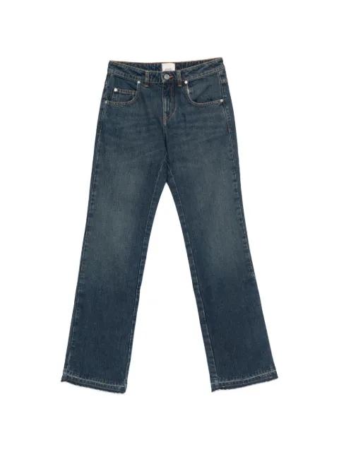 frayed-edges denim jeans by ISABEL MARANT
