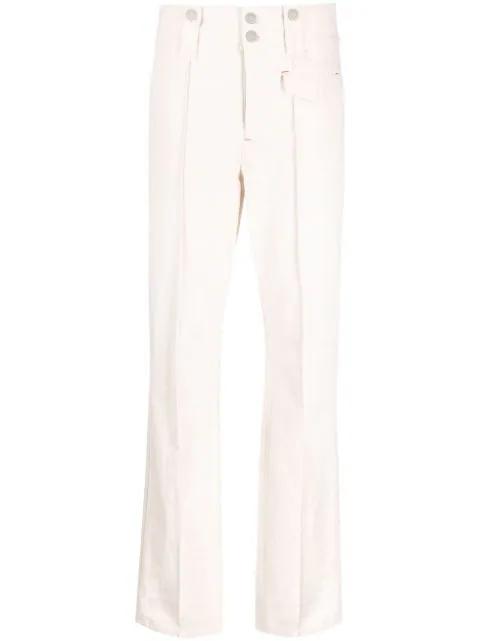 high-rise straight-leg trousers by ISABEL MARANT