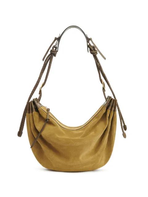 large Maia half-moon braided-strap shoulder bag by ISABEL MARANT