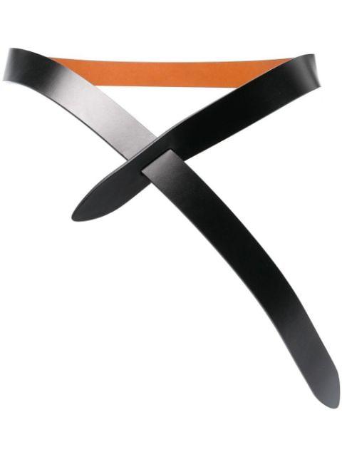 leather knot belt by ISABEL MARANT