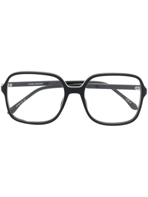 logo-print glasses by ISABEL MARANT