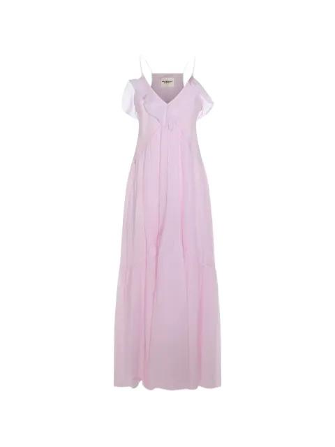 maxi Vasma ruffled dress by ISABEL MARANT