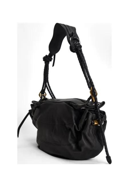 medium Maia braided-strap knotted leather shoulder bag by ISABEL MARANT