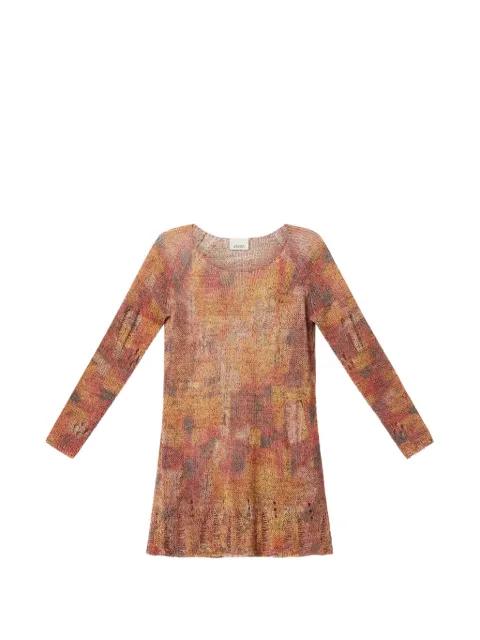 open-knit mini dress by ISABEL MARANT