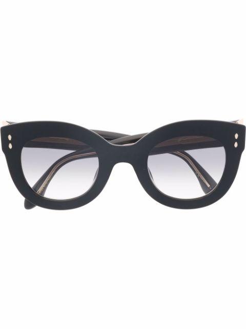 polished-effect cat-eye glasses by ISABEL MARANT