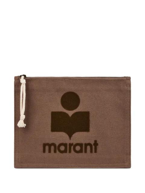 small Netia cotton clutch bag by ISABEL MARANT