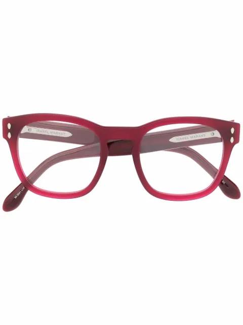 square frame glasses by ISABEL MARANT