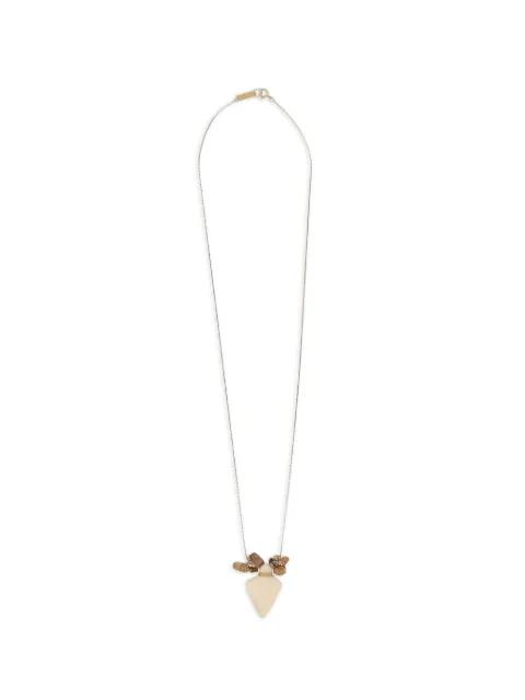 stone-pendant necklace by ISABEL MARANT