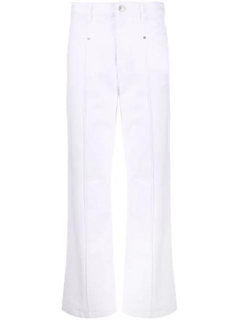 straight-leg trousers by ISABEL MARANT