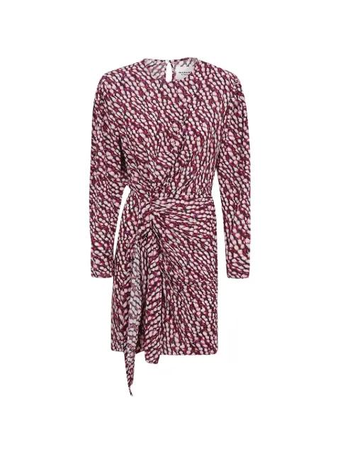 Étoile knot-detail mini dress by ISABEL MARANT