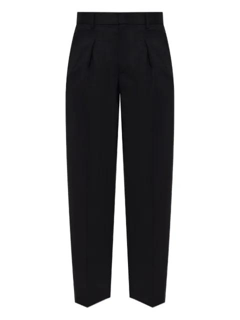 virgin wool-blend straight-leg trousers by ISABEL MARANT