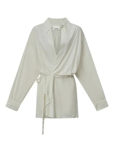 x Keren wrap-design top by ISABEL MARANT