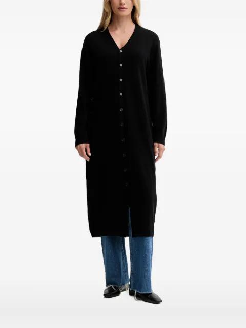 button-up V-neck cardi-coat by ISABELLE BLANCHE