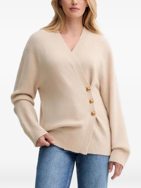 button-up V-neck cardigan by ISABELLE BLANCHE