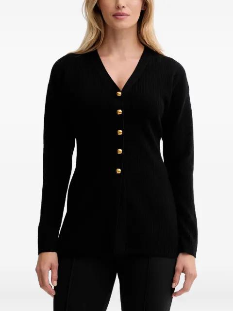 button-up V-neck cardigan by ISABELLE BLANCHE