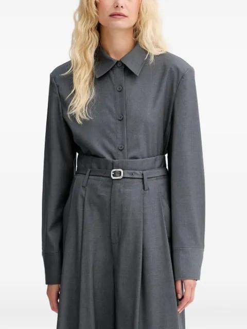 classic-collar shirt by ISABELLE BLANCHE